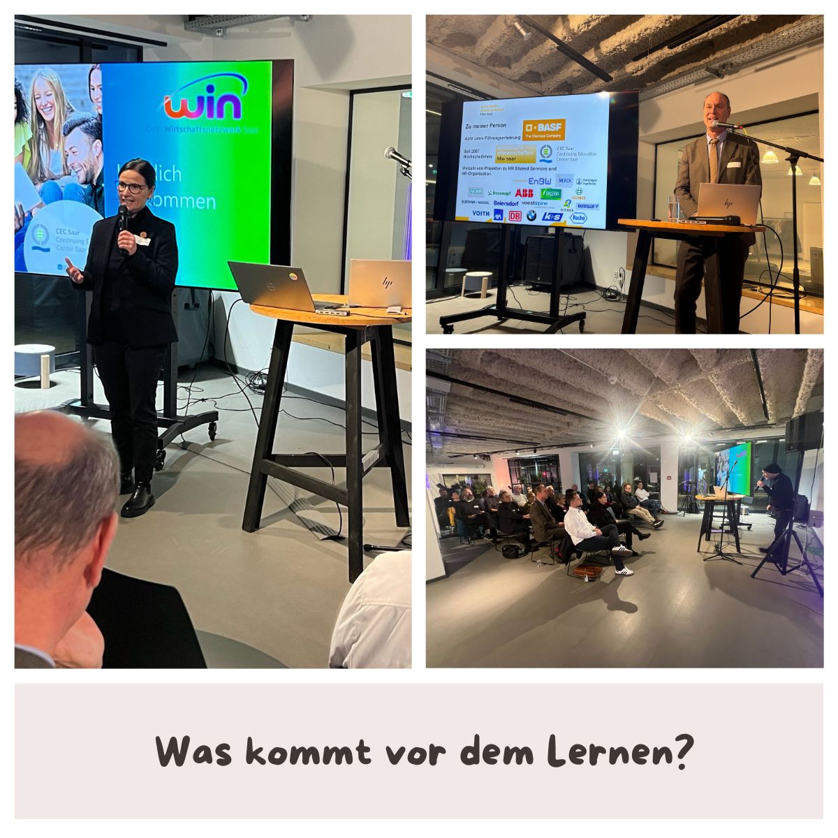 collage was kommt vor dem Lernen