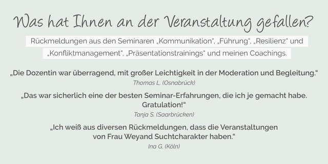 Kundenfeedback